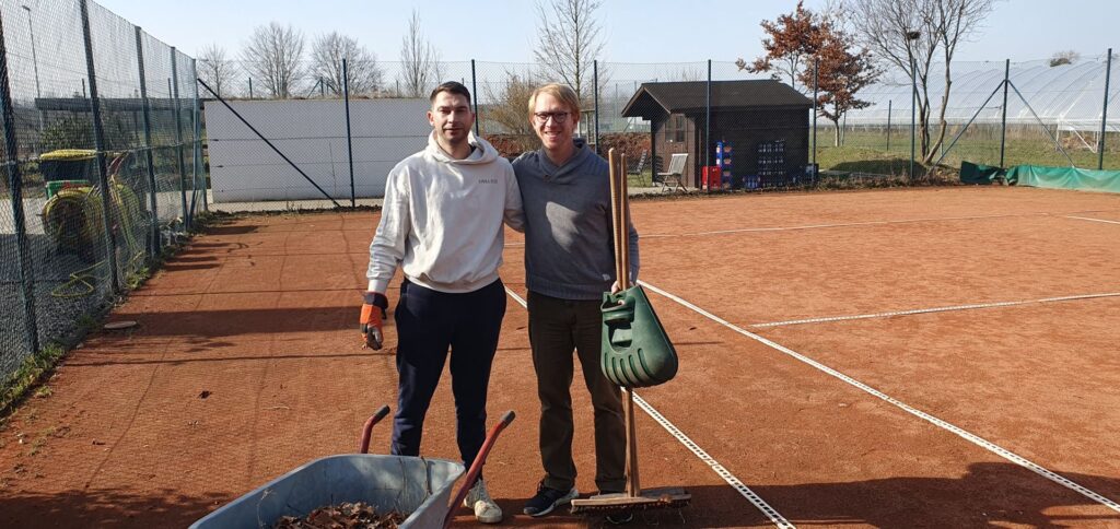 Tennis Frühjahrsputz